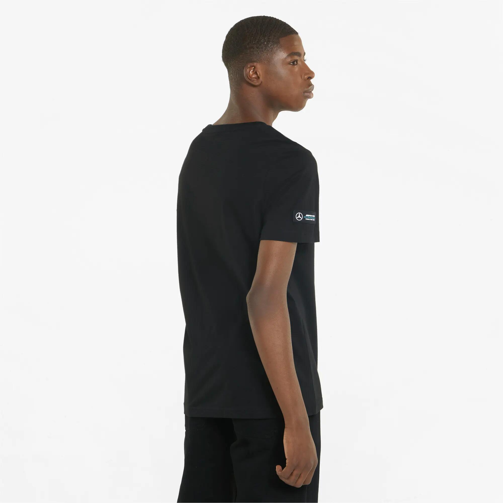 T-Shirt PUMA para homem com o logótipo da Mercedes F1 - Preto 2/7