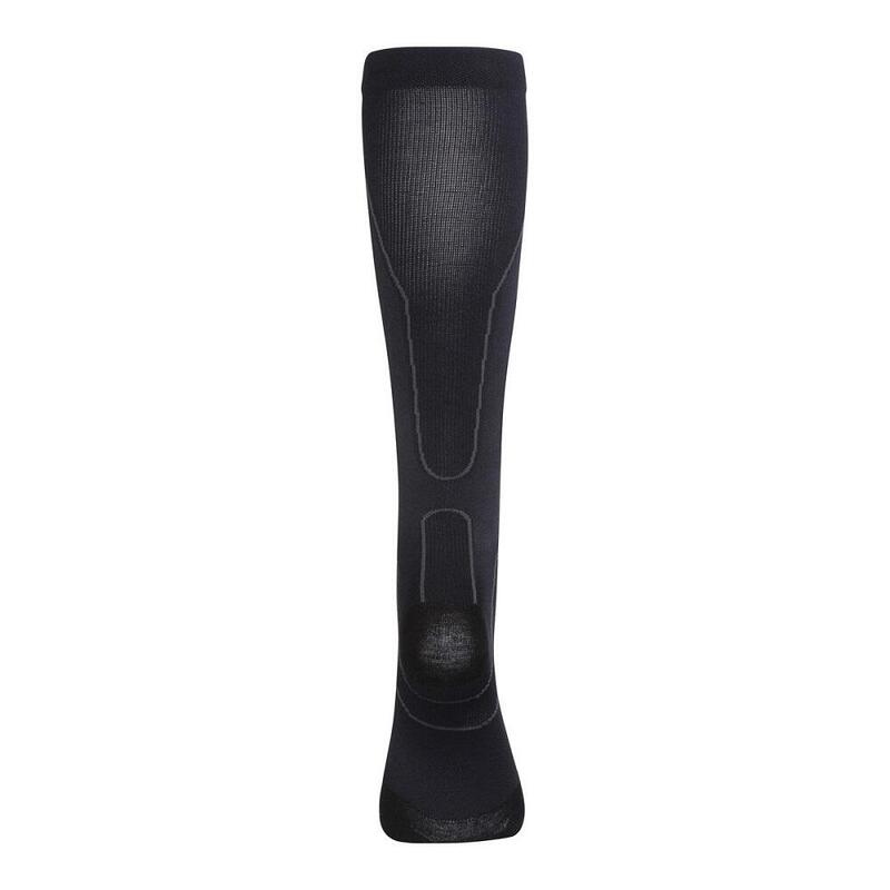 BCR609 Unisex Long Sport Compression Socks - Black