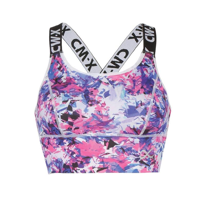 HTY021 Non Wire Medium Sport Bra - Purple