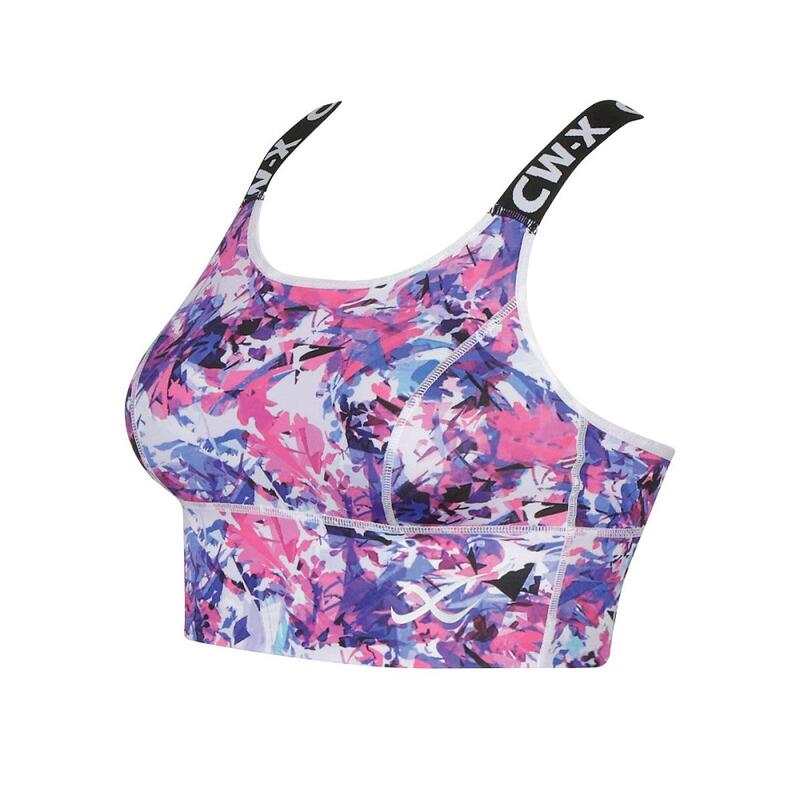 HTY021 Non Wire Medium Sport Bra - Purple