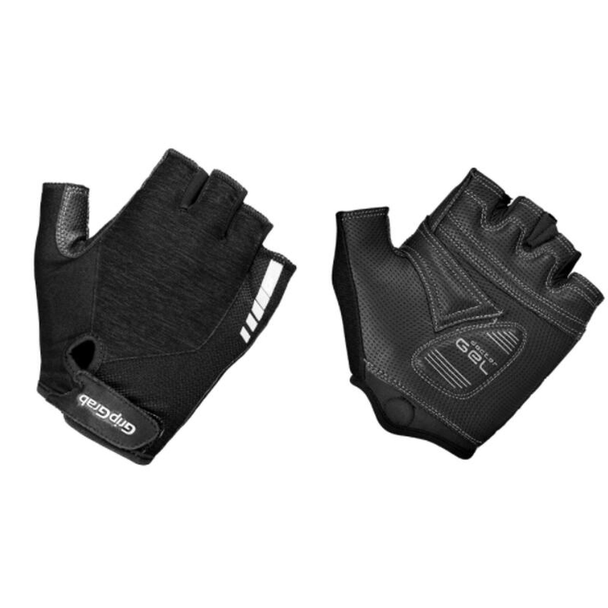 Paire de Gants Courts Femme GripGrab ProGel Noir Gris 6/7