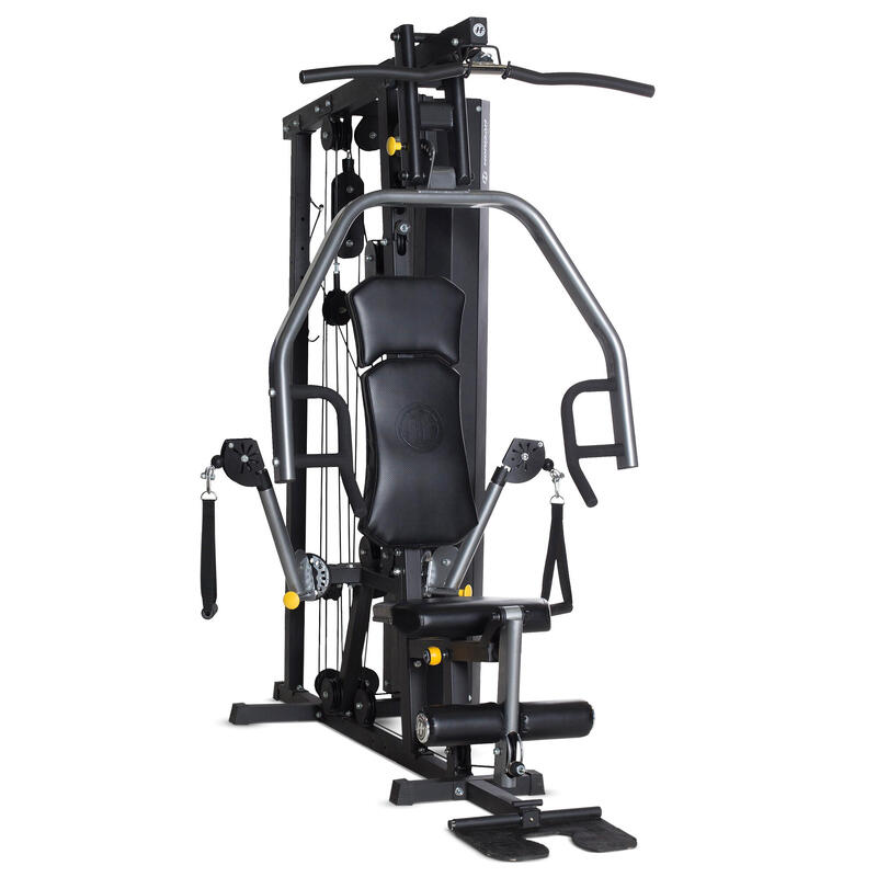 SPORTNOW Máquina de Multiestación Musculación Entrenamiento para Hombro  Brazos Placas de Peso de 100 kg Carga MAX. 120 kg para Fitness Gimnasio en  Casa 170x139x200 cm Negro : : Deportes y aire libre