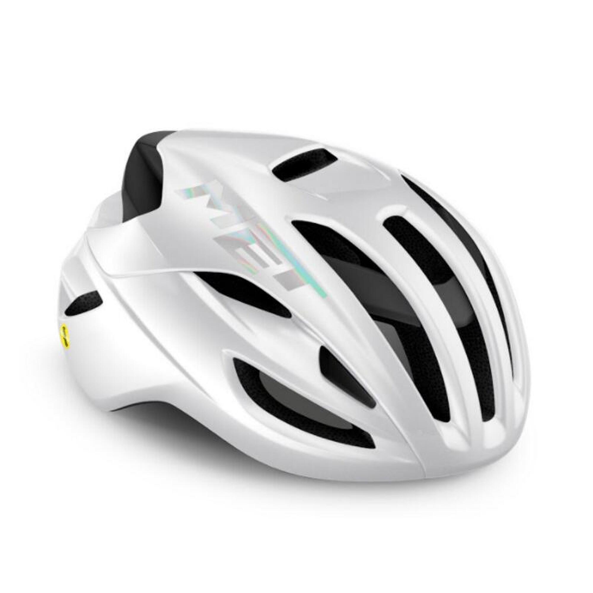 Met Rivale Mips-helm, matzwart met glanzende afwerking 5/6