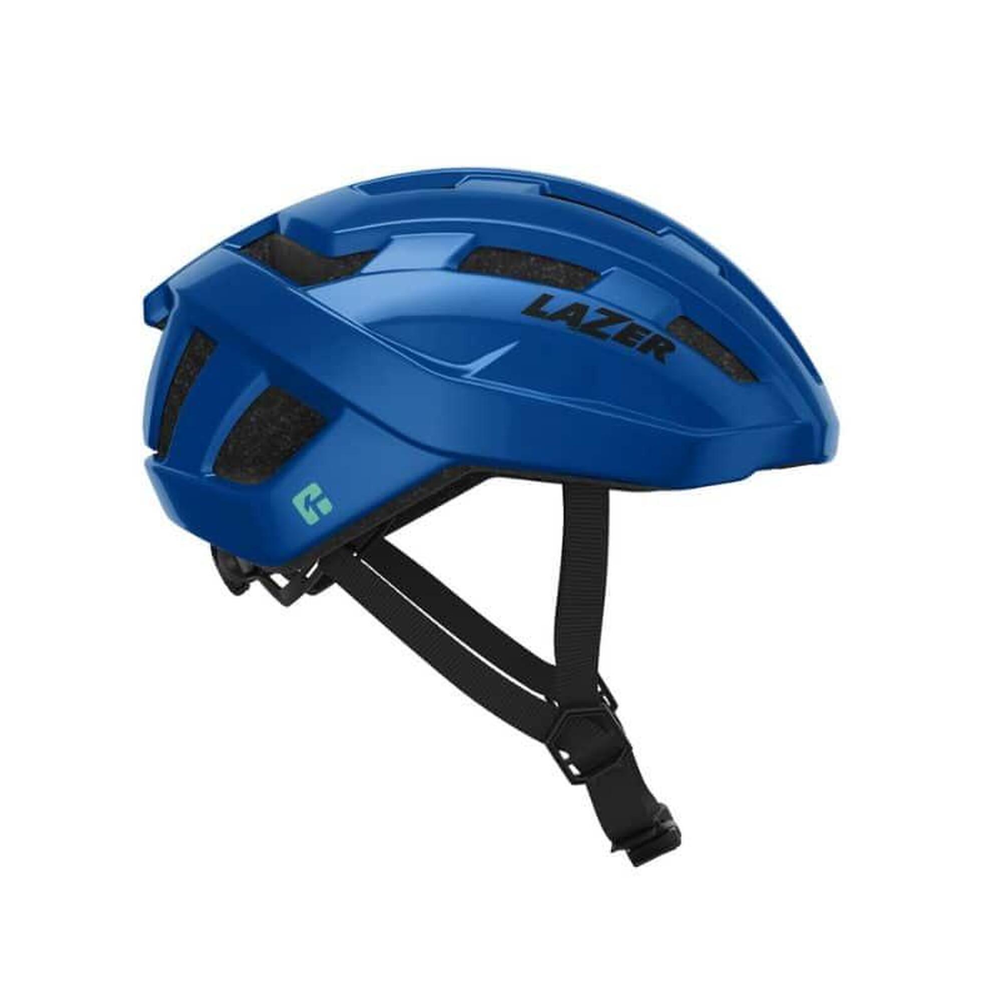 Dorosły kask rowerowy lekki Lazer Tempo Niebieski