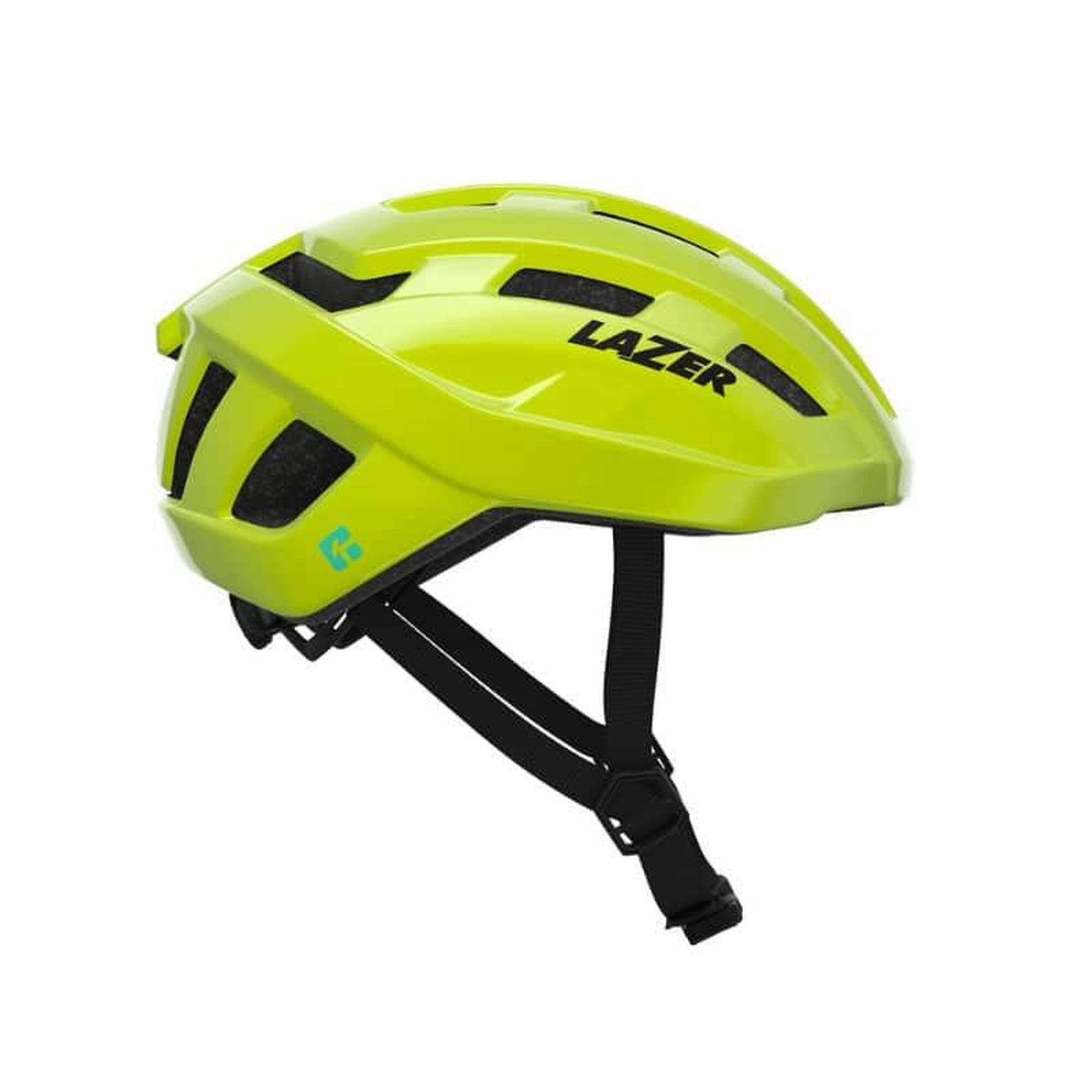 Dorosły Kask Rowerowy Lekki Lazer Tempo Żółty