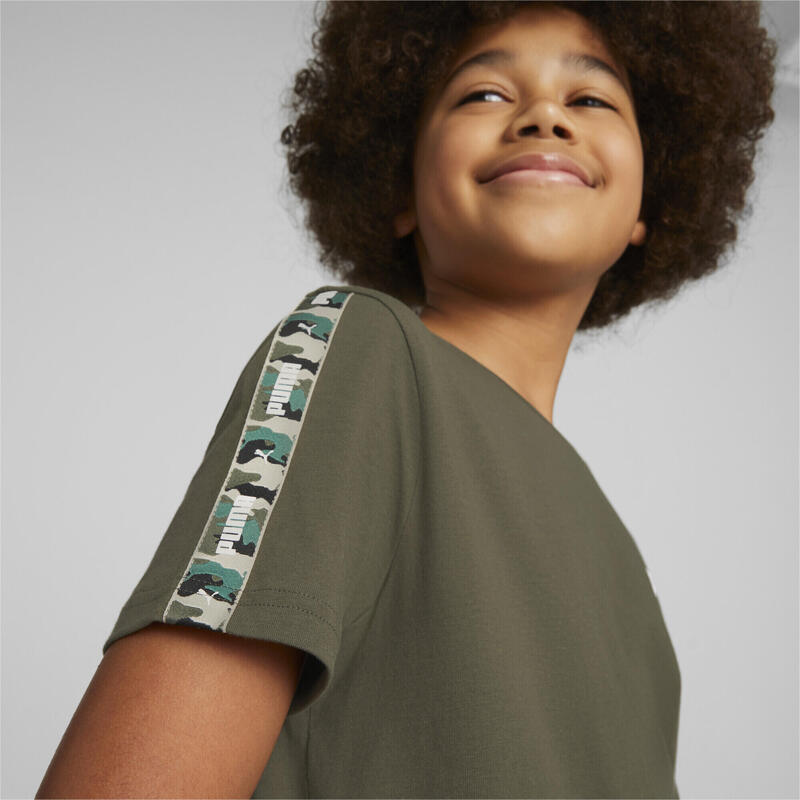 Essentials Tape Camo T-Shirt Jugendliche PUMA