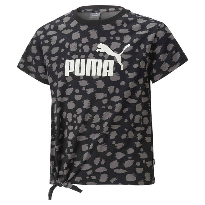 Essentials+ Animal Printed Knotted T-Shirt für Jugendliche PUMA
