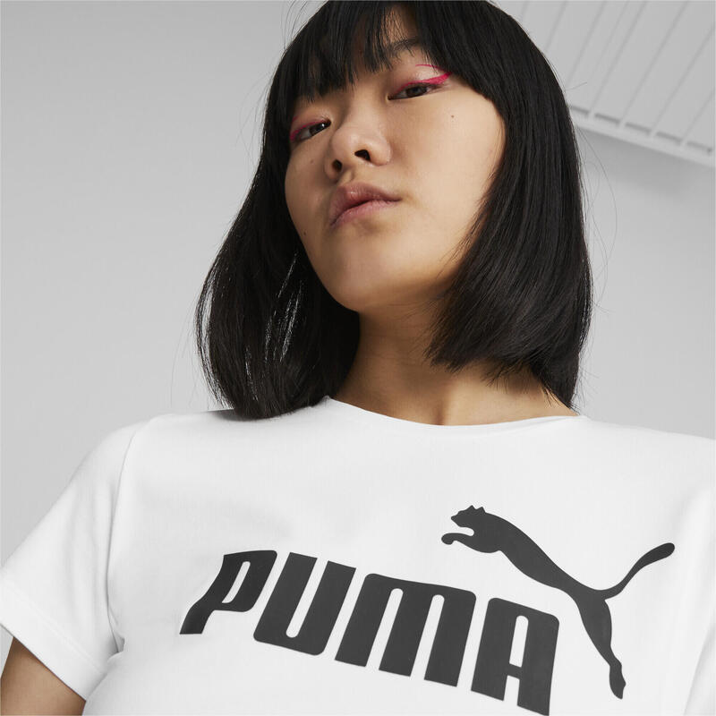 Camiseta con logotipo Mujer Essentials Slim PUMA