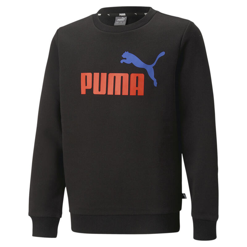 Sudadera de cuello redondo Niño Essentials+ Two-Tone Big Logo PUMA
