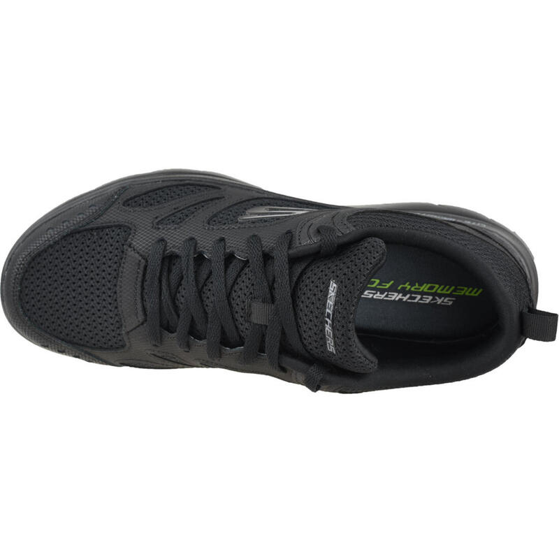 Skechers Summits-South Rim, calçado de treino para homem, Preto