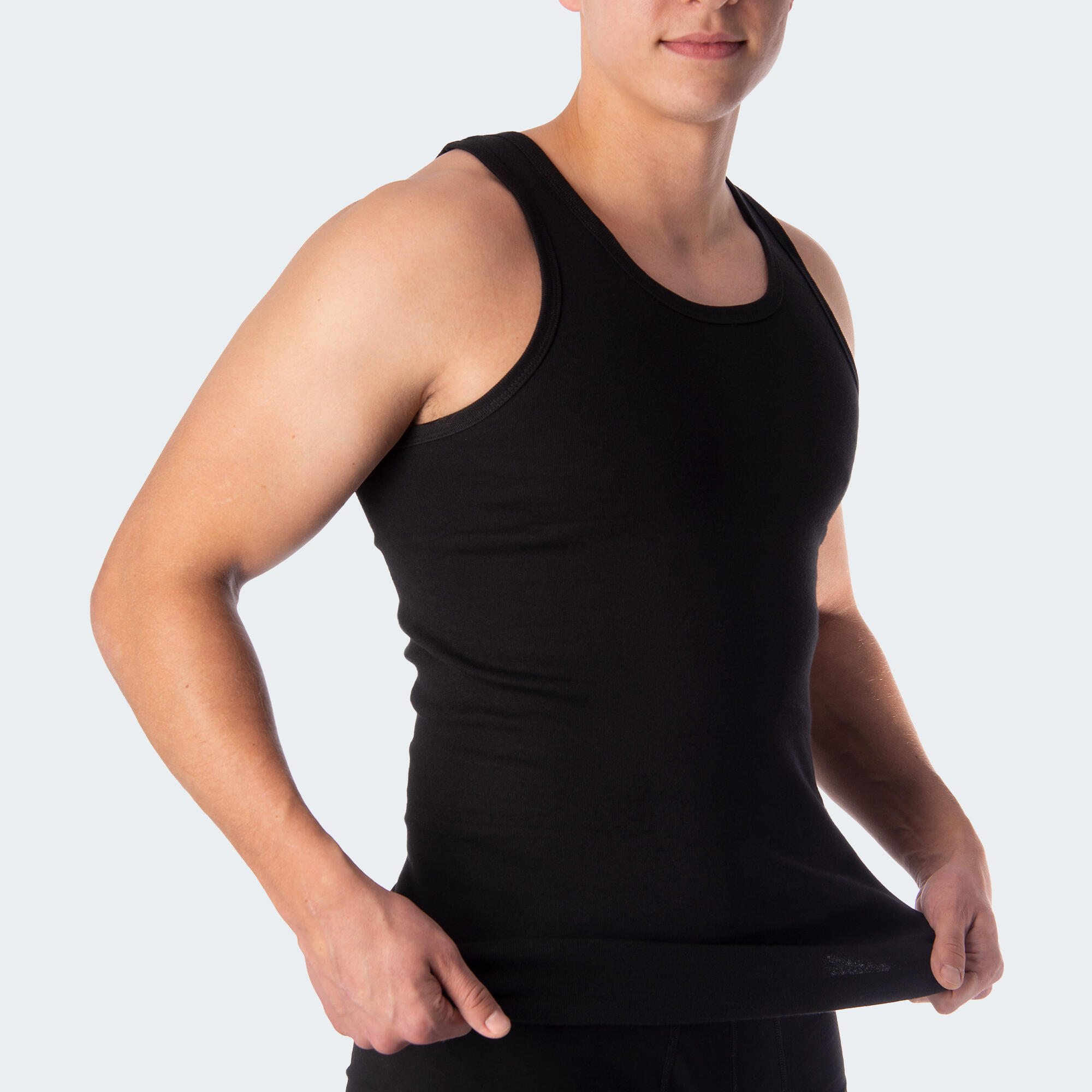 Camiseta Tirantes Mango Hombre Camiseta Interior Camiseta Un