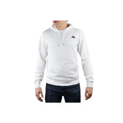 Kappa Vend Hooded, Homme, Fitness, pulls molletonnés, blanc