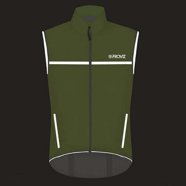 Proviz Classic Men's Reflective Cycling Gilet 2/6