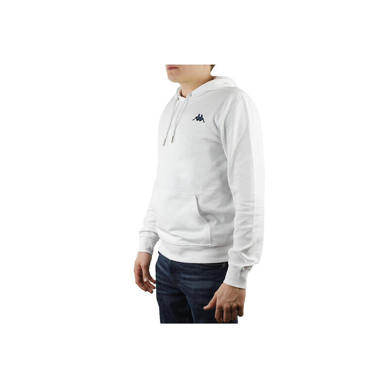 Kappa Vend Hooded, Mannen, Fitness, sweatshirts, wit