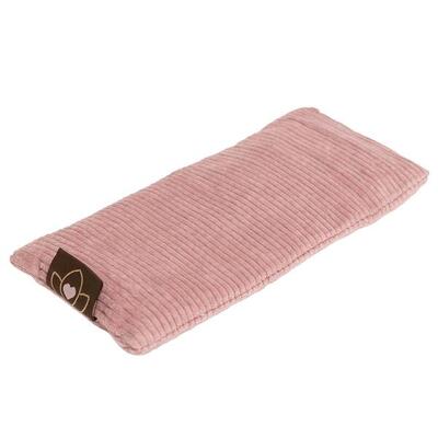 Lotus oogkussen rib lavendel oudroze eco