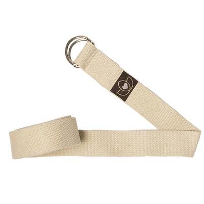 Lotus yoga riem extra lang sand