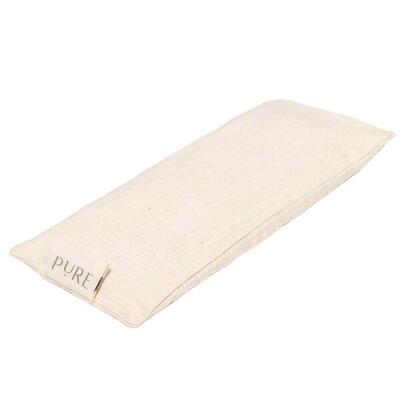 Oogkussen linnen lavendel oudroze eco - pure