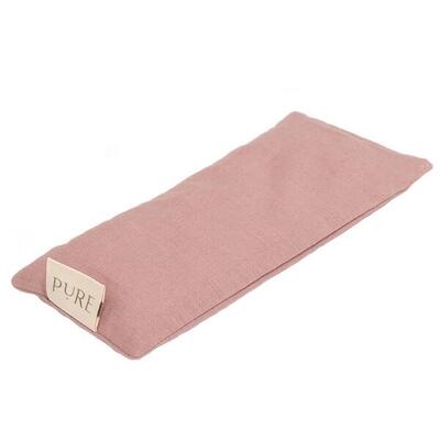 Oogkussen linnen lavendel oudroze eco - pure