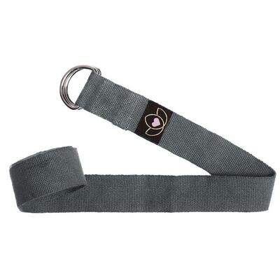 Lotus yoga riem extra lang antraciet