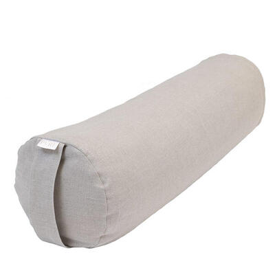 Bolster beige rond - pure