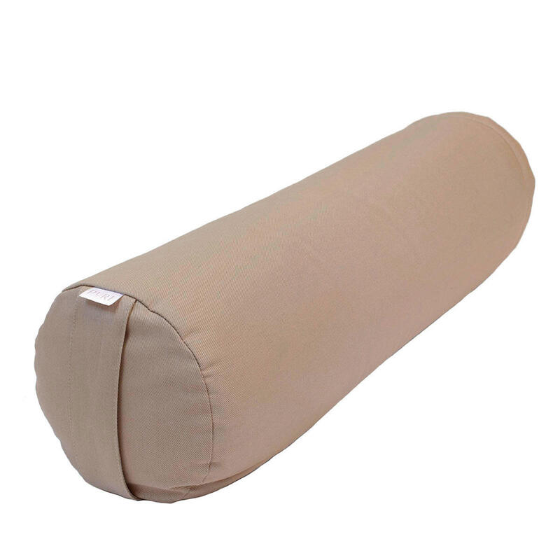 Bolster beige rond - Pure