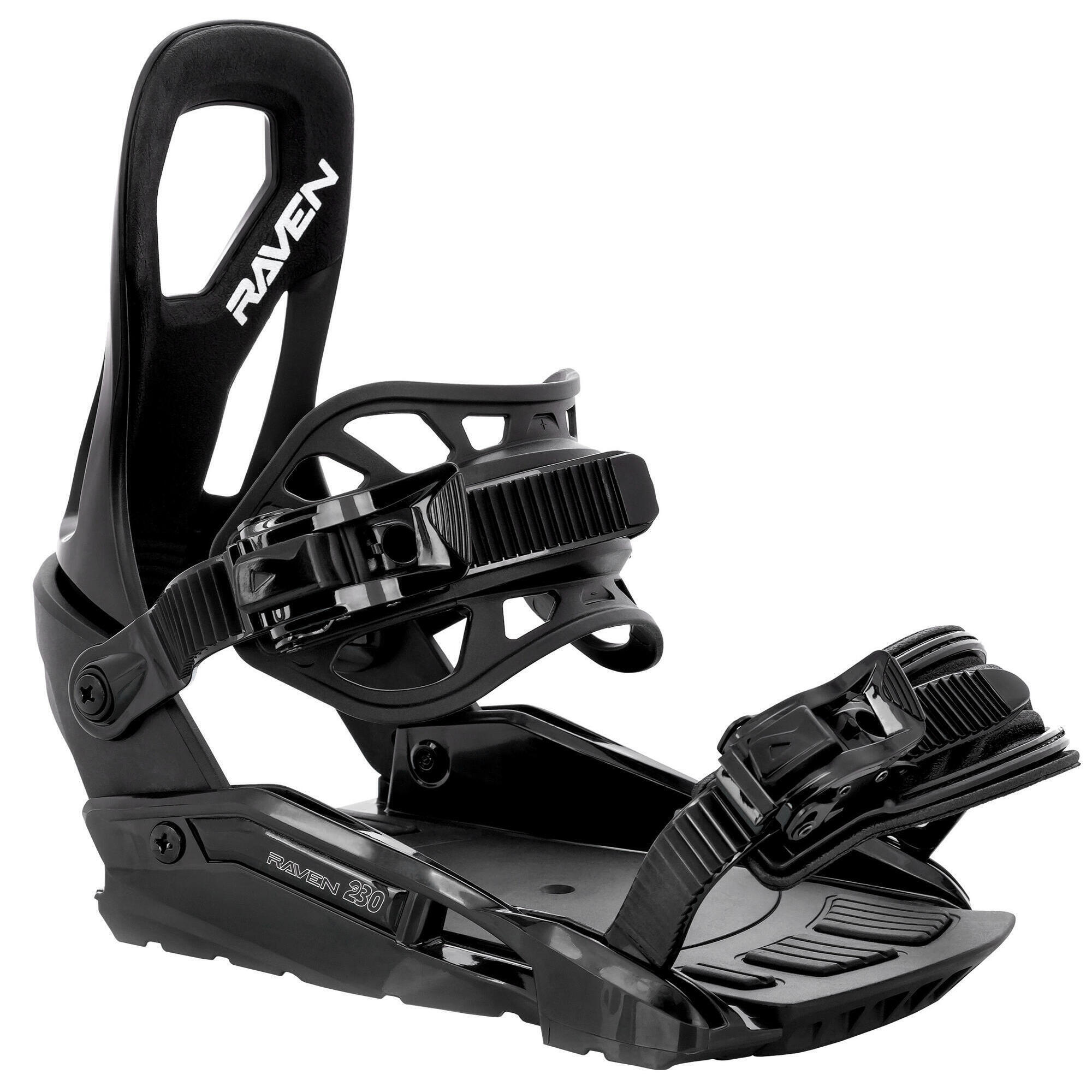 RAVEN Attacchi da snowboard s230 Nero