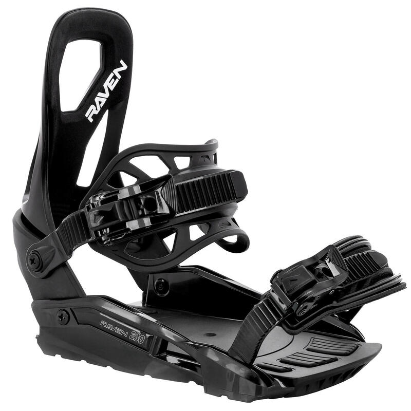 FIXAÇÕES DE SNOWBOARD S230 PRETO RAVEN