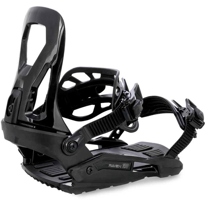 FIXAÇÕES DE SNOWBOARD S230 PRETO RAVEN