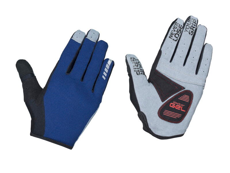 Guanti lunghi GripGrab Shark neri 6/7