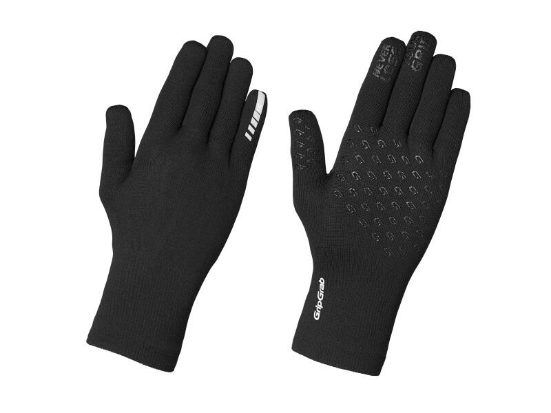 Guanti impermeabili lunghi a maglia GripGrab Gialli 7/7