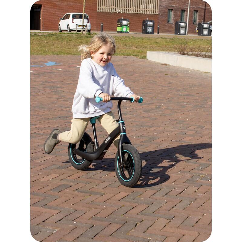 Balance Bike - 12 Inch - Băieți și fete - Negru