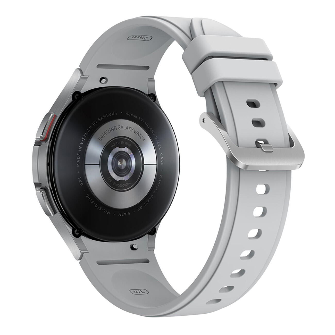 Montre connectée Samsung Galaxy Watch4 Classic in acciaio inossidabile Argent 3/7