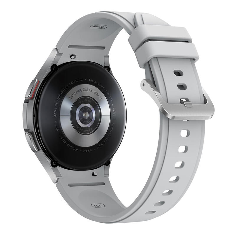 Samsung R890 Galaxy Watch 4 Classic-silber 46mm Smartwatch