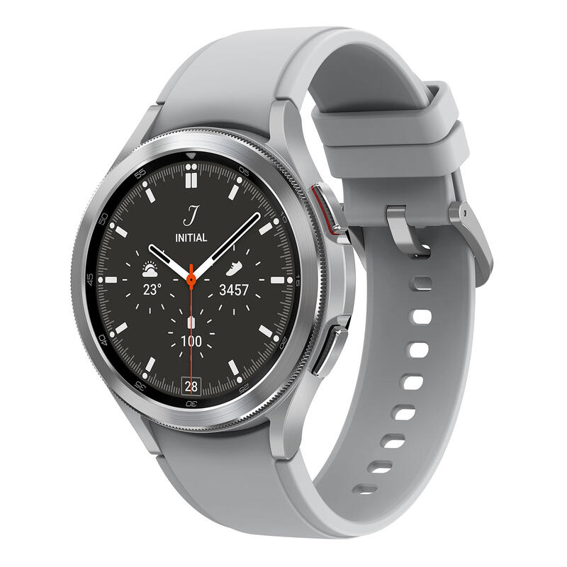 Samsung R890 Galaxy Watch 4 Classic-silber 46mm Smartwatch