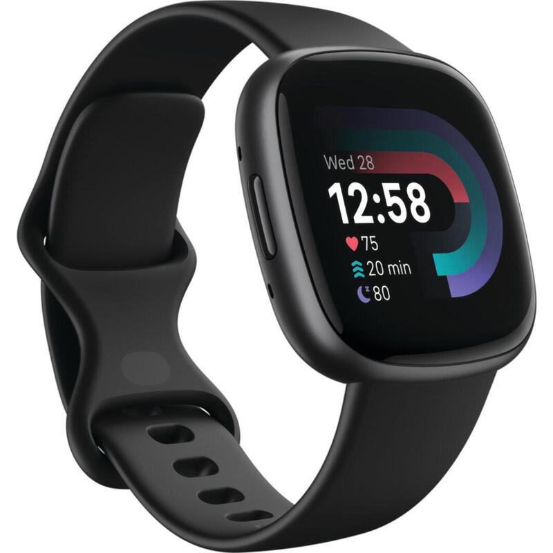 Smartwatch Versa 4 Zwart