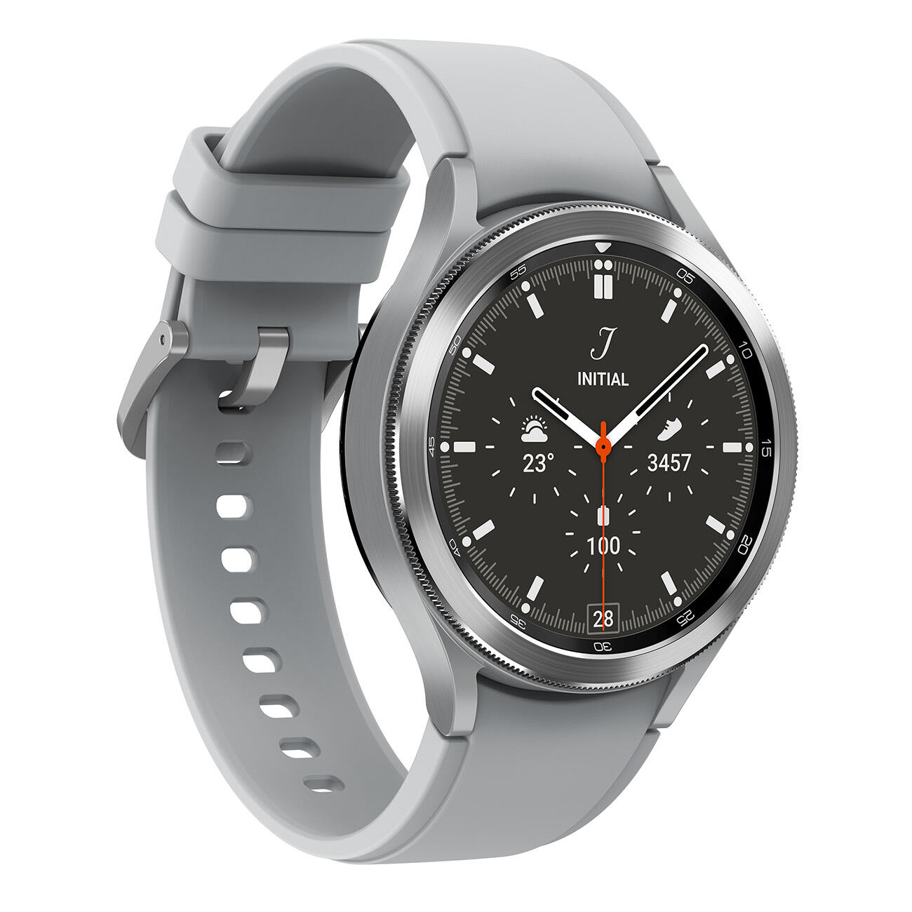 Montre connectée Samsung Galaxy Watch4 Classic in acciaio inossidabile Argent 4/7