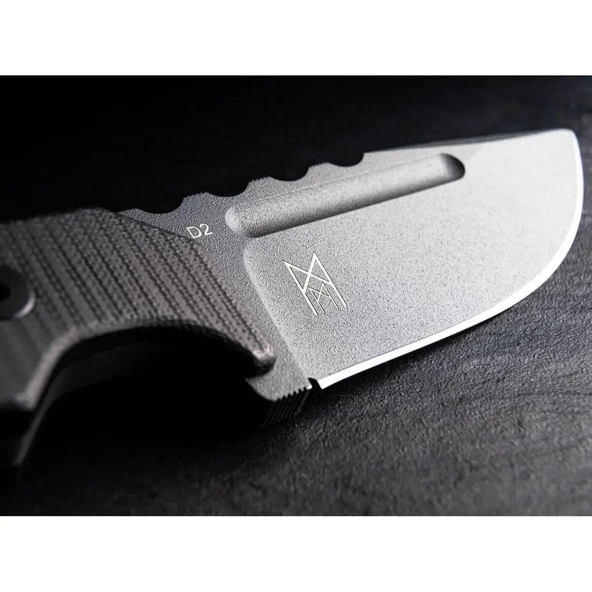 Couteau à lame fixe Little Dvalin Black Boker Plus 4/5