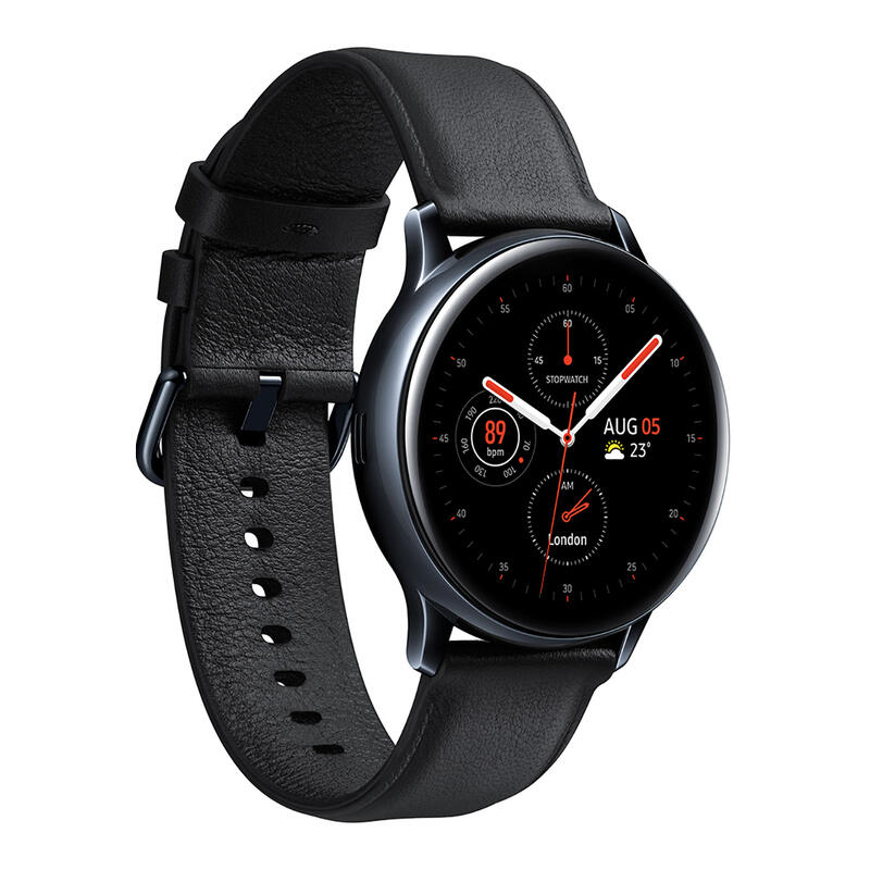 Samsung Galaxy Watch Active 2-schwarz-Bluetooth-Stainless Steel-40mm Smartwatch