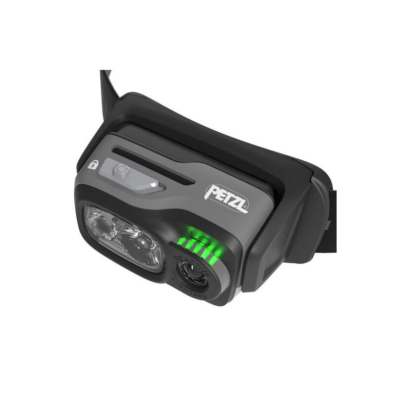 Lampe frontale pour le sport trail running PETZL Swift RL