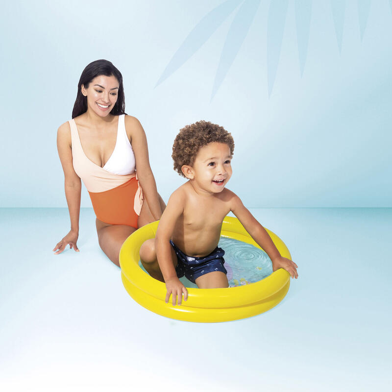 Intex 59409NP - Piscina Baby Animaletti, Colori Assortiti, 1 pezzo, 61x15 cm