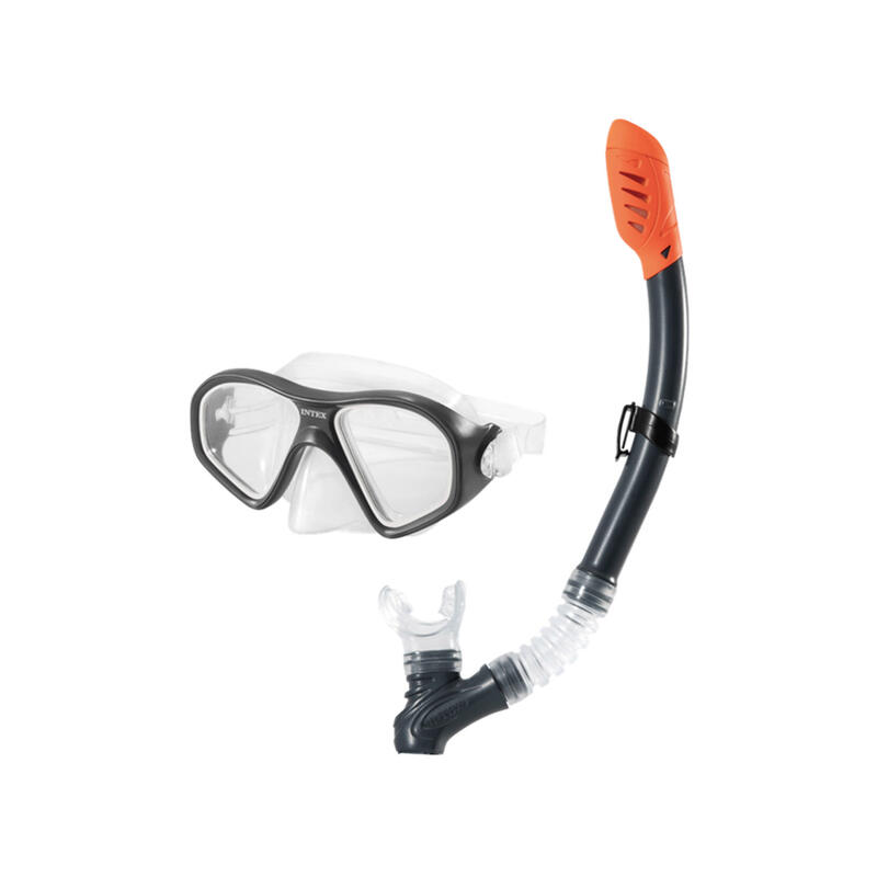 Intex 55648 - Set Maschera e Boccaglio Reef Rider