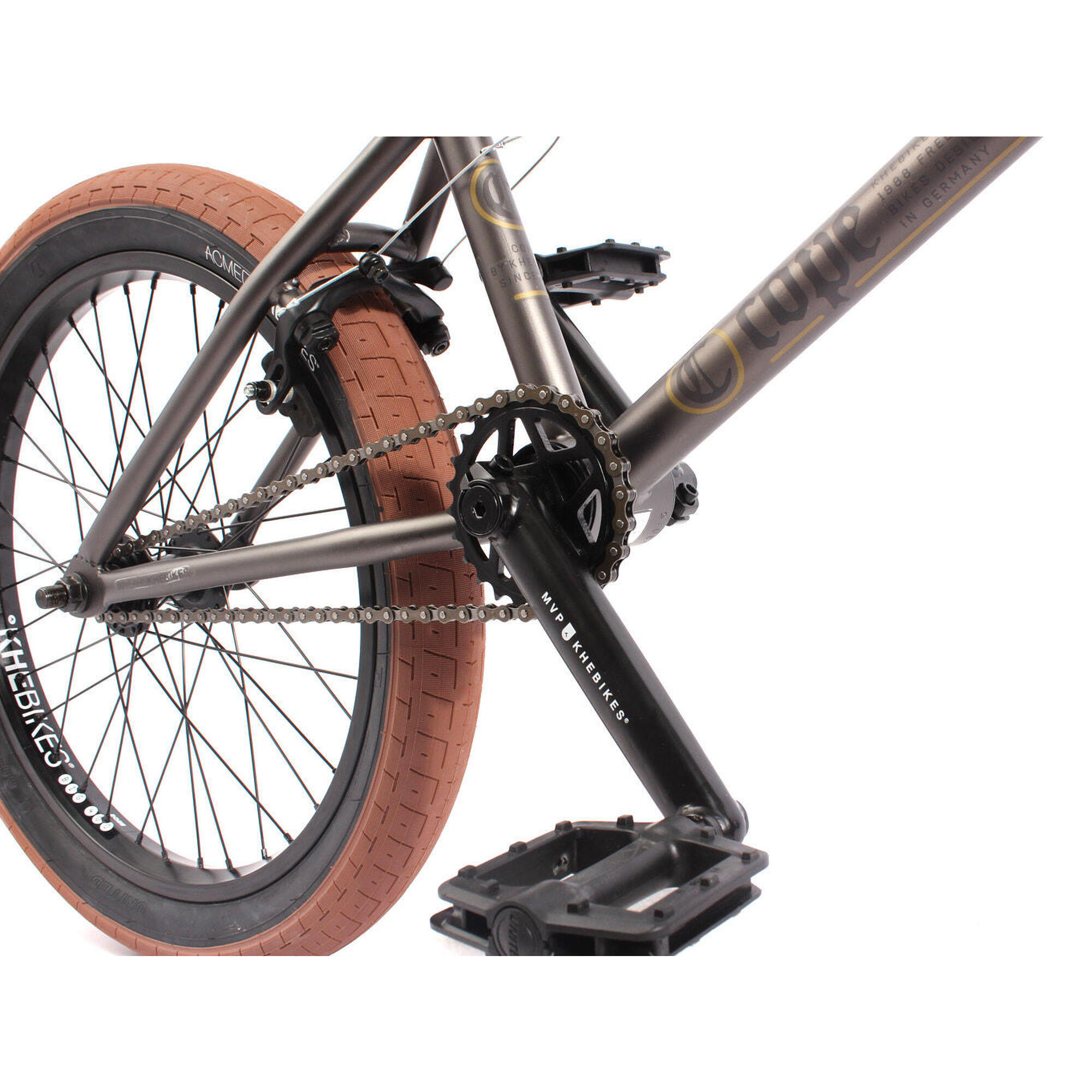 COPE AM ADULT BMX BIKE ANTHRACITE GREY 10.8KG 20 INCHES KHEBIKES