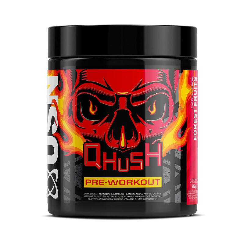 PreWorkout |  PreWorkout | Qhush pre-workout (315g) | Forest Fruit