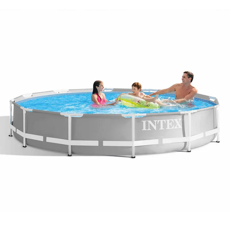 Piscina desmontable redonda Intex gama Prisma Frame 366x76 cm