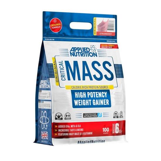 Kritische massa 6kg Toegepaste voeding