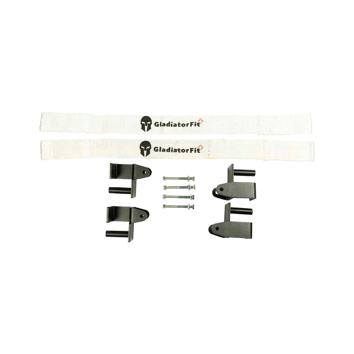 Cintas de segurança 110x8cm para grade e gaiola de agachamento (conjunto de 2) 2/5