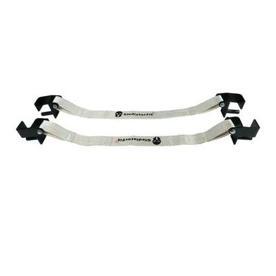Sicherheitsgurte 110x8cm für Rack und Squat Cage (2er-Pack)