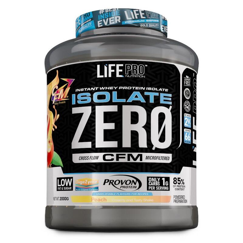 Whey isolate zero 2kg Life Pro Exclusivo Online      107,00€  Preço por quantidade 53,50€kg LIFE PRO NUTRITION Whey isolate zero 2kg Life ProVendido e expedido por: GladiatorFit EU    