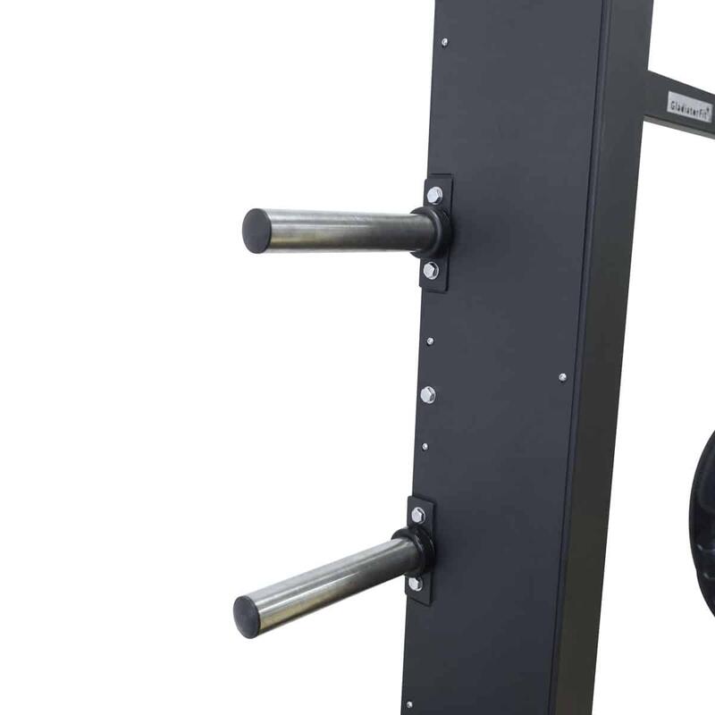 Smith machine power rack multi station en acier