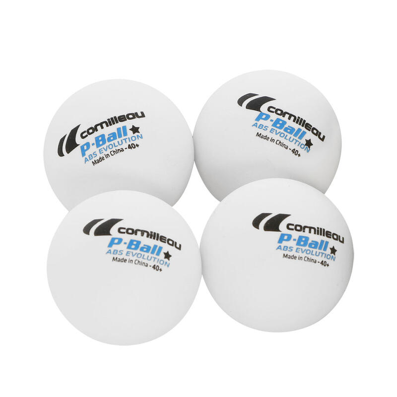 Cornilleau Softbat Quattro 4 Raket + 4 Top Outdoor Masa Tenisi Raket Seti
